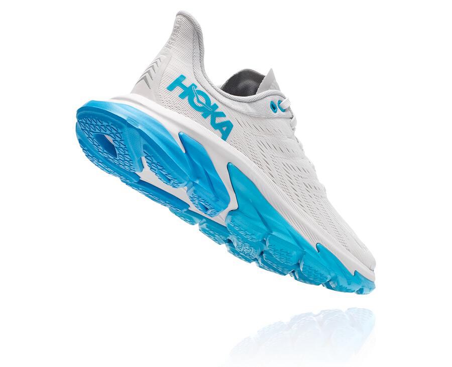 Hoka One One Tenisky Damske Biele/Modre - Clifton Edge - 46792-FCWA